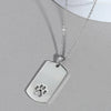 Pendant Stainless Steel Animals Zodiac Hollow Cat Claw Ochain Electroplating Men's