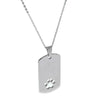 Pendant Stainless Steel Animals Zodiac Hollow Cat Claw Ochain Electroplating Men's