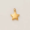 Pendant Stainless Steel Geometric Boots Stars Love Vacuum Plated 18K Gold Color