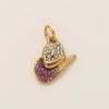Pendant Stainless Steel Hip Hop Style Boots Horseshoe Furnace Vacuum Plating Electroplating