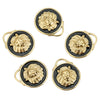 Pendant Stainless Steel Lion Dripping Oil Creative Retro Jewelry