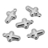Pendant Stainless Steel Oil Pressure Cross Necklace Accessories