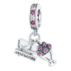 Pendant 925 Sterling Silver Headphone Stethoscope Dripping Oil Original Design