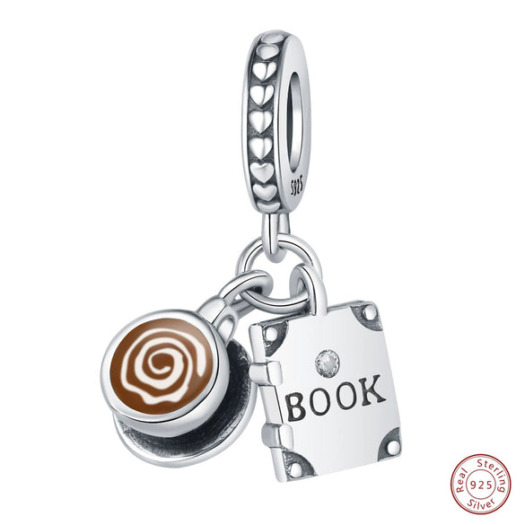 Pendant 925 Sterling Silver Headphone Stethoscope Dripping Oil Original Design