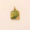 Pendant Titanium Steel Geometric Style Vacuum Plated 18K Gold