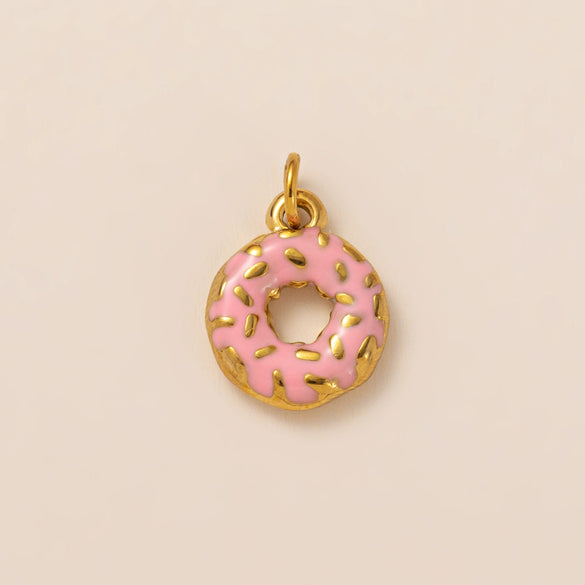 Pendant Titanium Steel Geometric Style Vacuum Plated 18K Gold