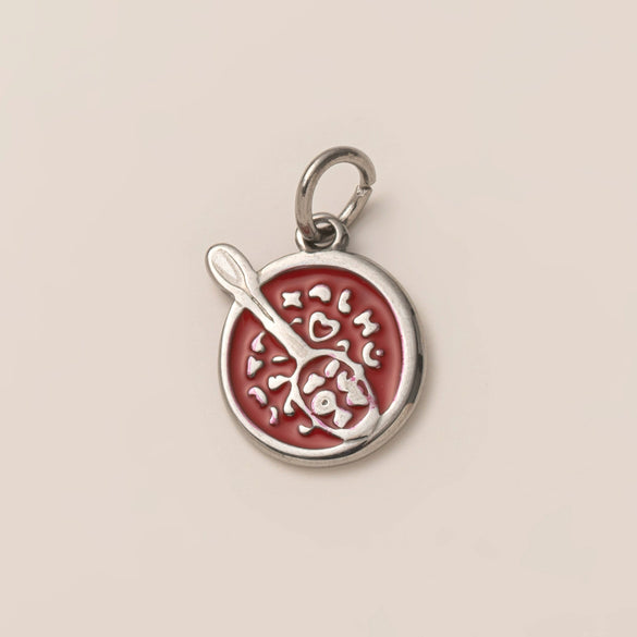 Pendant Titanium Steel Geometric Style Vacuum Plated 18K Gold