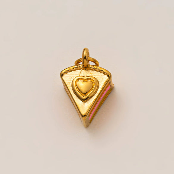 Pendant Titanium Steel Geometric Style Vacuum Plated 18K Gold