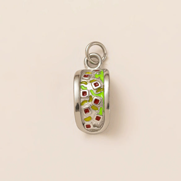 Pendant Titanium Steel Geometric Style Vacuum Plated 18K Gold