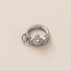 Pendant Titanium Steel Geometric Style Vacuum Plated 18K Gold