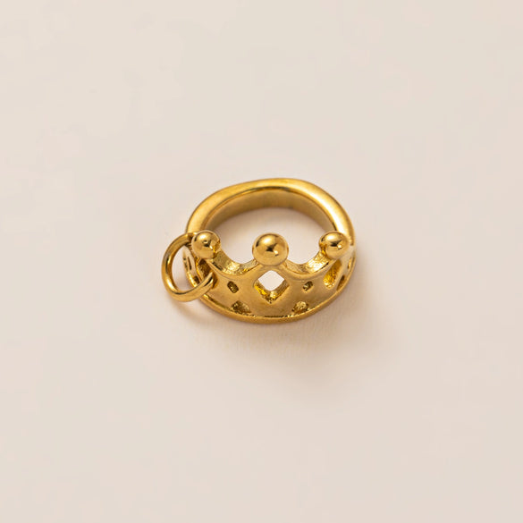 Pendant Titanium Steel Geometric Style Vacuum Plated 18K Gold