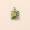 Pendant Titanium Steel Geometric Style Vacuum Plated 18K Gold