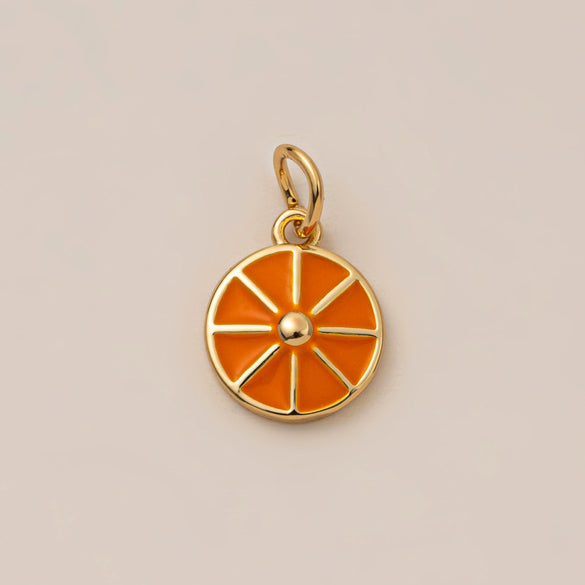 Pendant Titanium Steel Heart Shape Mixed Gemstone Inlay Furnace Vacuum Plating For Women