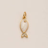 Pendant Titanium Steel Heart Shape Mixed Gemstone Inlay Furnace Vacuum Plating For Women