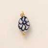 Pendant Titanium Steel Heart Shape Mixed Gemstone Inlay Furnace Vacuum Plating For Women