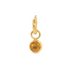 Pendant Women's Minimalist Geometric Copper Goldplated With Diamond Treatment