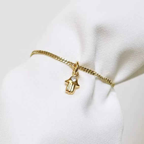 Pendant Women's Minimalist Geometric Copper Goldplated With Diamond Treatment