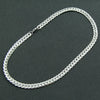 Personality Holder Slip Side Chain Necklace Titanium Steel Geometric Style