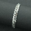 Personality Holder Slip Side Chain Necklace Titanium Steel Geometric Style