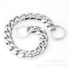 Pet Chain Collar Titanium Steel Sixsided Grinding Chain Polished Vacuum Plating Pit Bull Style