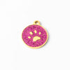 Pet Claw Tag Stainless Steel Pendant Jewelry Material With Oil Dripping Design And Electroplating Treatment