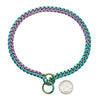 Pet Dog And Cat Chain Titanium Steel Cuban Chain With Encrypted Chain And Polished Vacuum Plating
