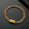 Pet Dog Chain Titanium Steel Sixsided Grinding Encrypted Round Grinding Polished Vacuum Plating