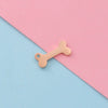 Pet Jewelry Accessories Stainless Steel Dog Bone Shape Pendant With Electroplating