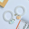Phone Coil Pendant Hair Tie Mixed Materials Handmade Cute Bear Cartoon Female Headwear