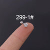 Piercing Ear Nail Stainless Steel Geometric Natural Style Electroplated Fashion Jewelry