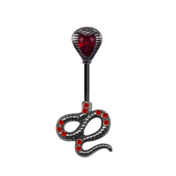 Piercing Jewelry Bat Series Heart Shaped Navel Ring Breast Ring Ear Bone Nail Made Of Rhinestone