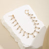 Piercing Jewelry Earrings Nose Ring Women's Metal Alloy Ushaped Electroplated Rhinestone Tassel