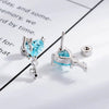 Piercing Jewelry Metal Heart Zircon Set Design