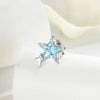 Piercing Jewelry Metal Set With Zirconia Starburst Design For Women