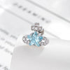 Piercing Jewelry Metal With Zirconia In Saturn Star Design French Retro Style For Women