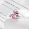 Piercing Jewelry Metal With Zirconia In Saturn Star Design French Retro Style For Women