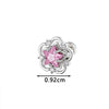 Piercing Jewelry Metal Zircon Star Flower Retro Style For Women