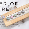 Piercing Jewelry Metal Zircon Star Flower Retro Style For Women