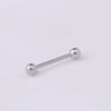 Piercing Jewelry Stainless Steel Geometric Electroplating Tongue Rings Nipple Rings Unisex