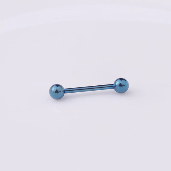 Piercing Jewelry Stainless Steel Geometric Electroplating Tongue Rings Nipple Rings Unisex