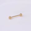 Piercing Jewelry Stainless Steel Geometric Electroplating Tongue Rings Nipple Rings Unisex