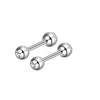Piercing Jewelry Stainless Steel Lip Nails Zircon Earrings Ear Bone Nails With Crown Pattern Handmade