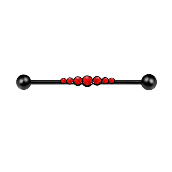 Piercing Jewelry Titanium Steel Cross Star Heart Bow Tie Shaped Electroplated