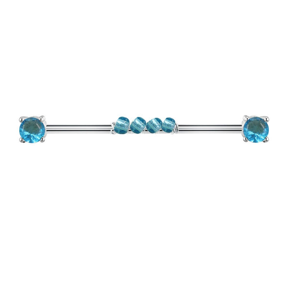 Piercing Jewelry Titanium Steel Heart Bow Star Electroplated Unisex Allmatch