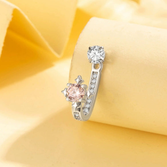 Piercing Jewelry Titanium Steel Ushaped Electroplating Simple Style