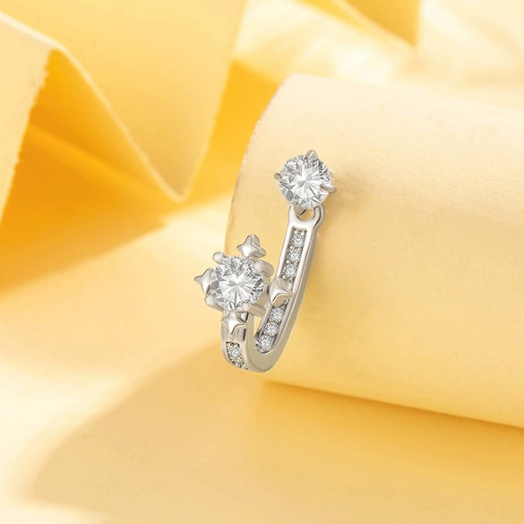 Piercing Jewelry Titanium Steel Ushaped Electroplating Simple Style
