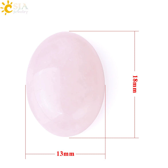 Pink Crystal Oval Ring Jewelry Accessory With Polished Finish Independent Packaging Wholesale