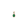 Pizza Necklace Pendant Women's Copper Titanium Steel Geometric Style Set With Diamonds Accessories