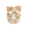 Plaid Fabric Hair Ring Women's Cute Simple Cat Ears Style High Elasticity Seiko Processed