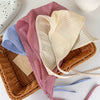 Plaid Silk Turban Scarf For Women Spring And Summer Hair Accessory In French Pastoral Style